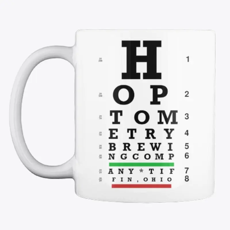 Eye Chart Mug