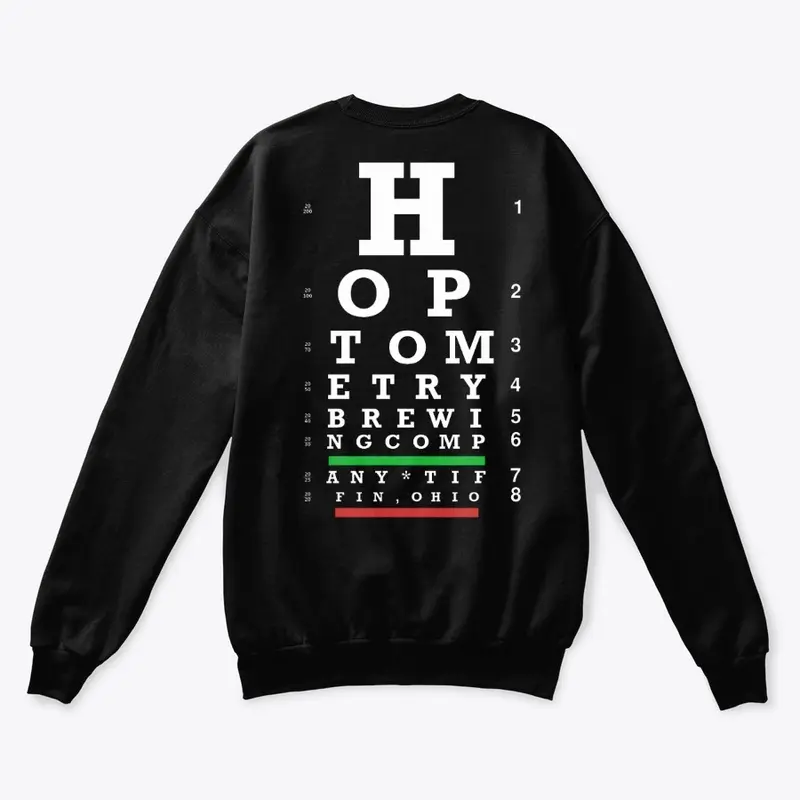 Eye Chart Crewneck Sweatshirt